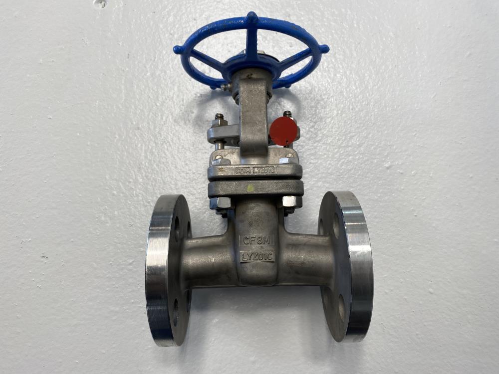 Velan 3/4" 300# Raised Face CF8M Gate Valve, F04-1064C-13GX